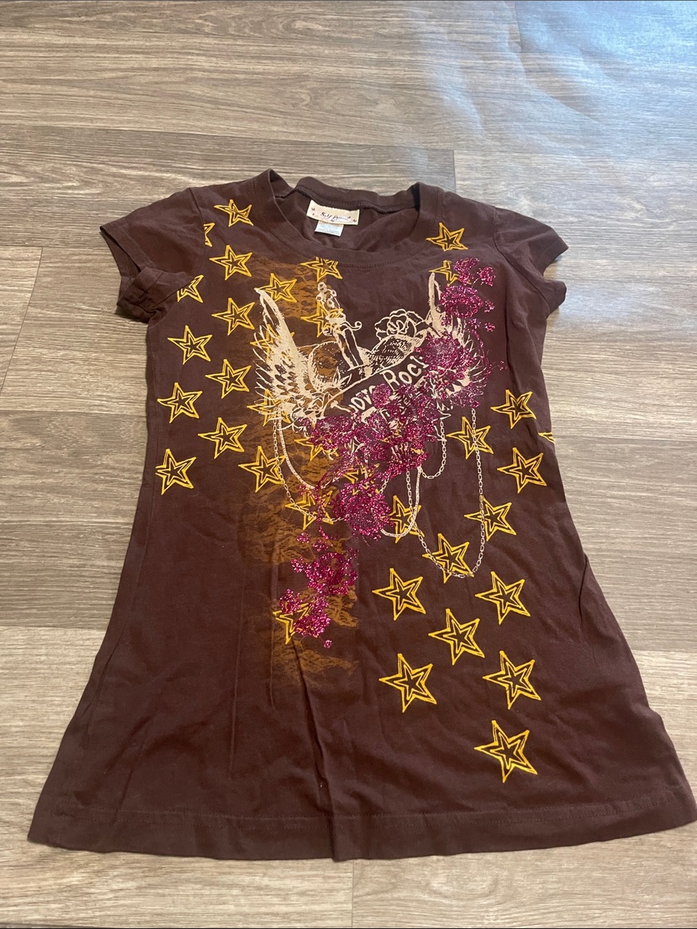 Self Esteem Y2K Graphic Fitted Tee